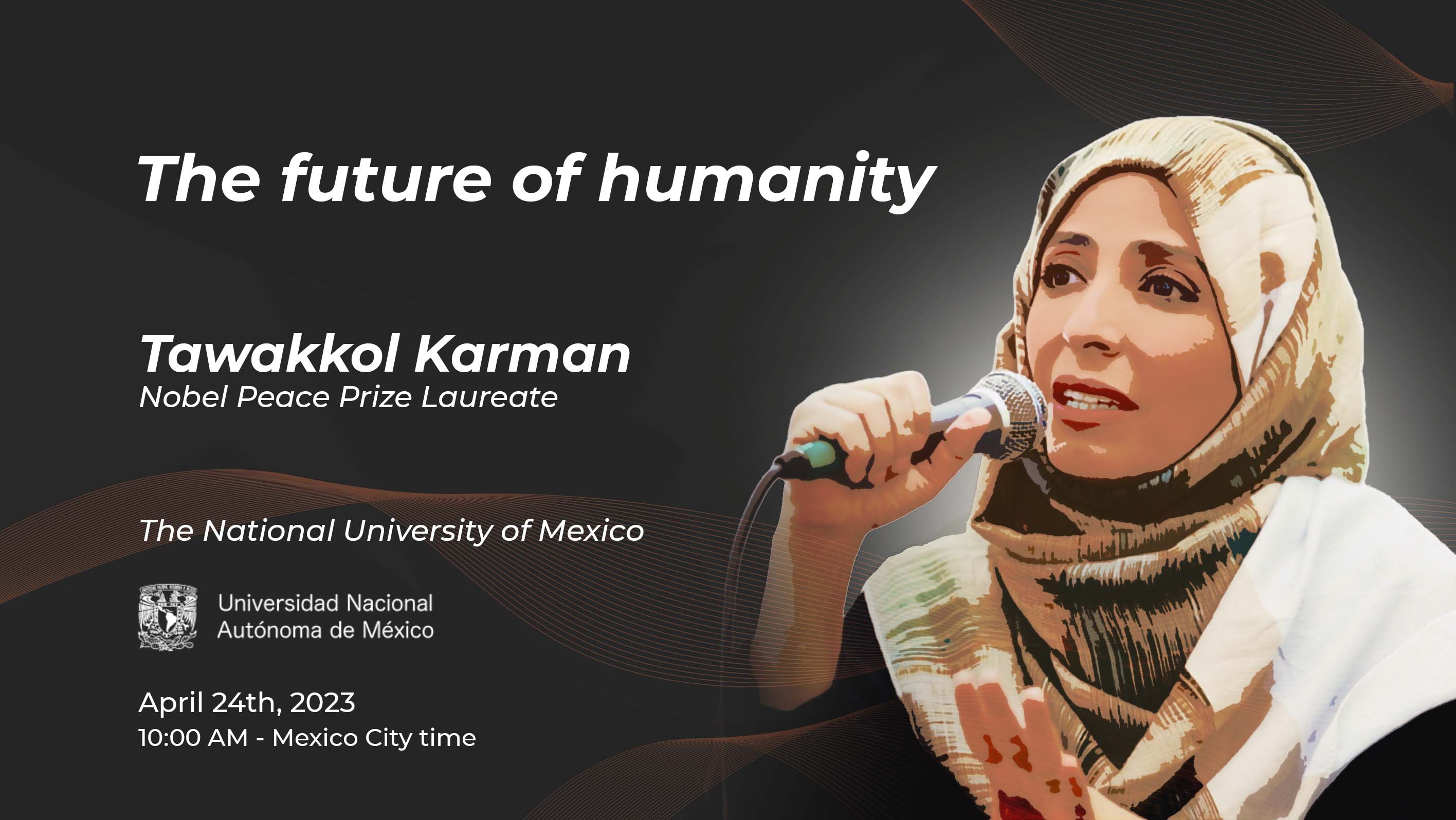 Tawakkol Karman to speak at international colloquium in Mexico